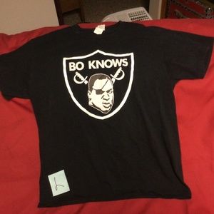 NFL  BO JACKSON mens tshirt